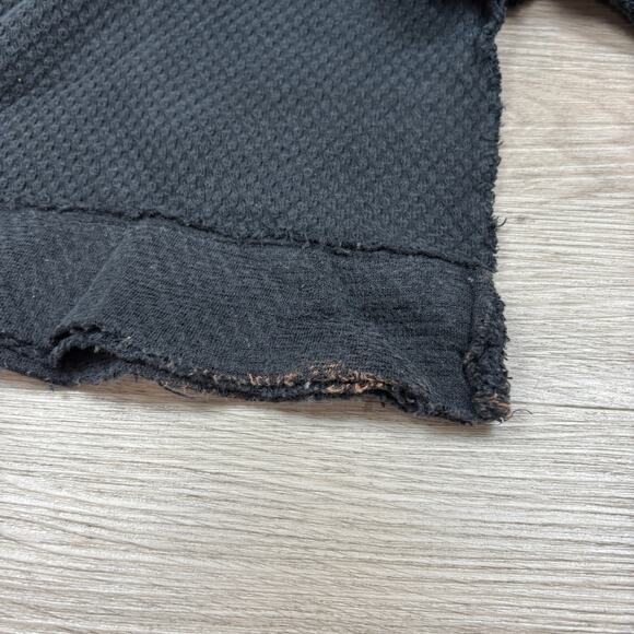 We The Free Free People Bunny Tee Pullover Cropped Boat Neck Sweater Small - Picture 10 of 12